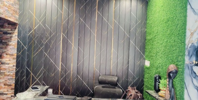 Interior reception area at PP Thai Spa